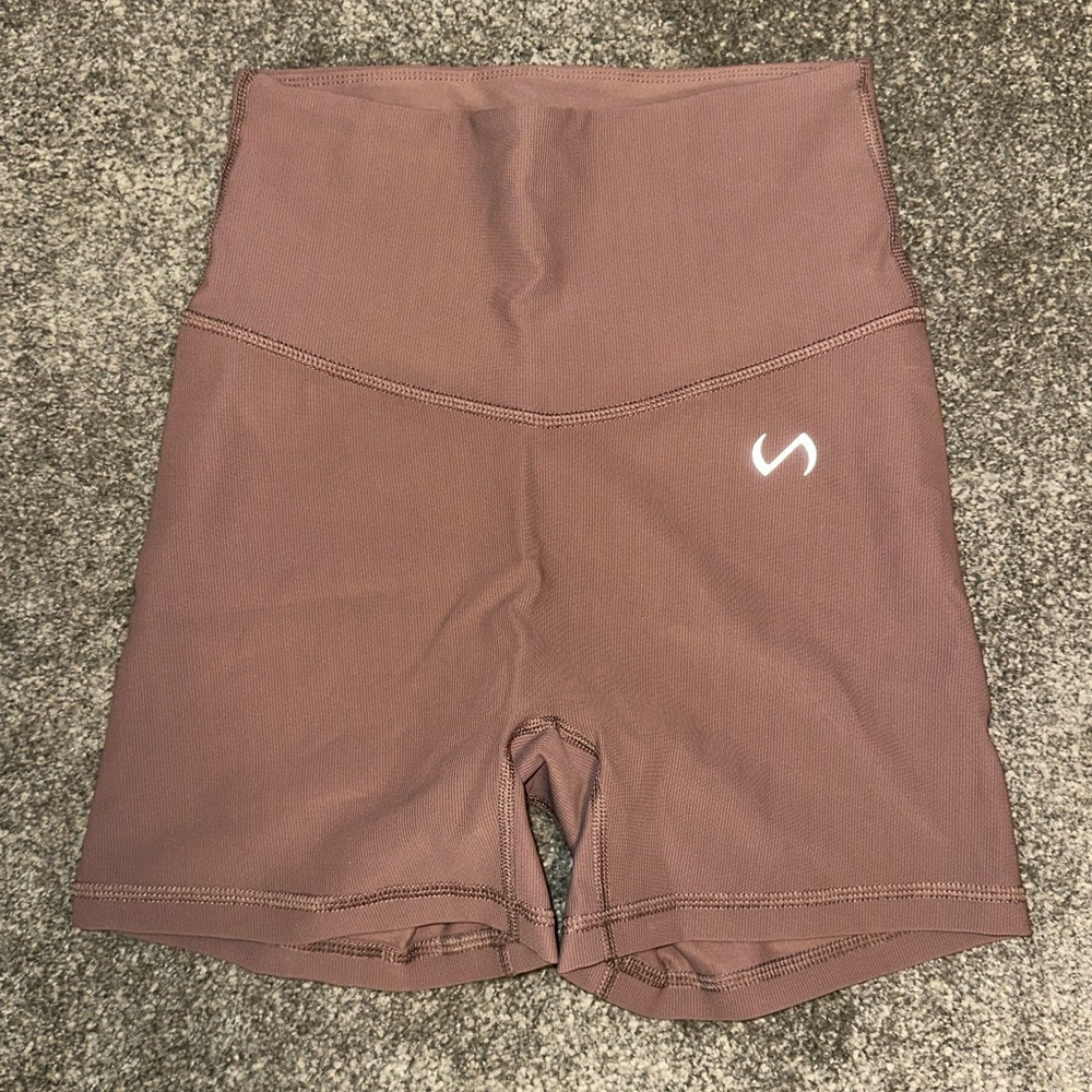 TLF Apparel Ribbed Shorts - Mauve